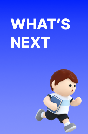 copy: WHAT'S NEXT?